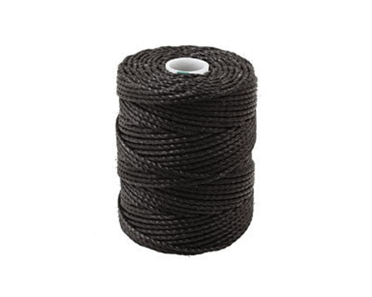 C-Lon Tex 400 Heavy Weight Bead Cord, Black - 1.0mm, 36 Yard Spool